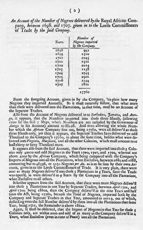 Accounting Gallery: Slavery accounts, 1698-1701 (1965)