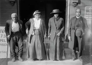 Enslaved People Prints: Slaves Reunion - Lewis Martin, Age 100; Martha Elizabeth Banks