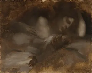 1890 Prints: The Sleep, 1890. Creator: Leonardo da Vinci