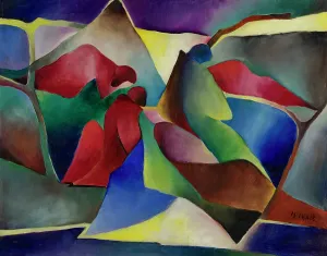 The Sleepers - Version II, 1918. Creator: Topp, Arnold (1887-1945)
