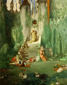 Léon 1866 1924 Collection: The Sleeping Beauty, 1913-1922. Artist: Bakst, Leon (1866-1924)