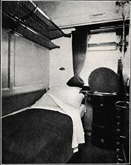 Cecil J Allen Collection: A Sleeping Berth on the Night Scotsman, London & North Eastern Railway, 1926