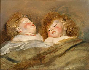 Two Sleeping Children. Artist: Rubens, Pieter Paul (1577-1640)