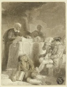 Boredom Prints: Sleeping Congregation, 1764/1822. Creator: John Thurston