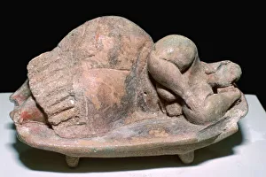 Sleeping Gallery: Sleeping lady from the Hypogeum of Hal Saflieni on Malta