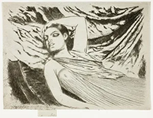 Model Gallery: The Sleeping Model or The Sleeper, 1890-97. Creator: Theodore Roussel
