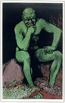 The Sleeping Partner, 1916. Artist: Louis Raemaekers