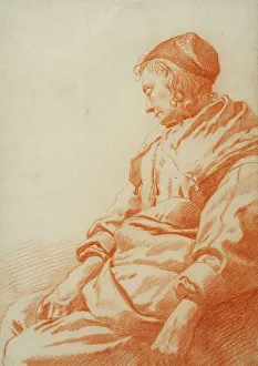 Sleeping young woman. Creator: Karel Du Jardin