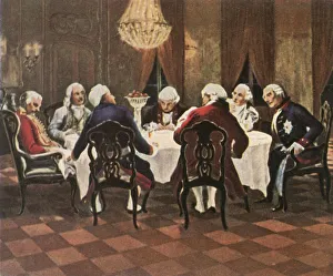 Banqueting Hall Gallery: The sleeping Ziethen, (1936). Creator: Unknown