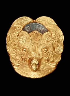 Weight Prints: Sleeve-weight in the form of a plaque, Late Eastern Zhou dynasty, poss