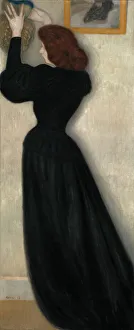 Slender Woman with Vase, 1894. Creator: Jozsef Rippl-Ronai