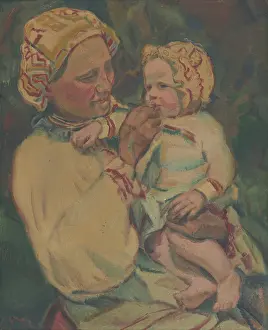 Gustv Prints: Sliacska Madonna, 1930-1935. Creator: Gustav Mally