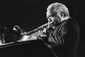 Trombonist Prints: Slide Hampton, Maastricht Jazz Mecca, Netherlands, 1992. Creator: Brian Foskett