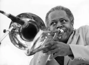 Slide Prints: Slide Hampton, Pendley, 1985. Artist: Brian O Connor