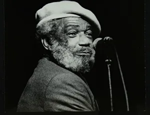 Hertfordshire Gallery: Slim Gaillard at the Forum Theatre, Hatfield, Hertfordshire, 1986. Artist: Denis Williams