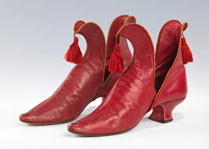 Boots Prints: Slippers, American, ca. 1892. Creator: Rosenbloom s