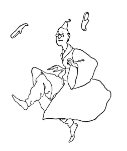 Lively Prints: Their Slippers Flew About Their Ears, c1930. Artist: W Heath Robinson