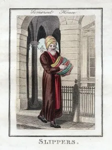 Slippers, Somerset House, London, 1805