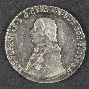 Numismatic Prints: The Slovak thaler of the enthronement of Archduke Rudolph as Archbishop