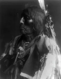 Oglala Prints: Slow Bull-Ogalala [sic], c1907. Creator: Edward Sheriff Curtis