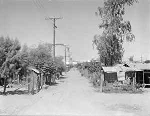 Living Conditions Prints: Slums of Brawley, Mexican field workers homes