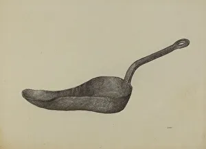 Jacob Lipkin Prints: Slut Lamp, c. 1941. Creator: Jacob Lipkin