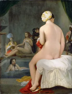 Hot Spring Prints: Small Bather, or The Interior of the Harem, 1828