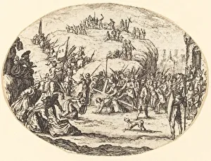 Jerusalem Israel Gallery: The Small Carrying of the Cross. Creator: Unknown