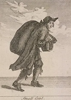 Marcellus Laroon Prints: Small Coal, Cries of London, (c1688?)