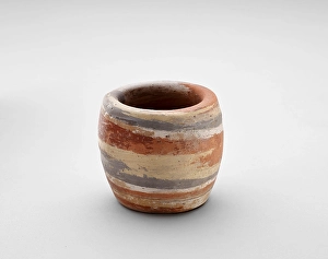 Ageing Prints: Small cup, 1900-1925. Creator: Niloak Pottery
