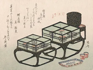 Small Dinner Tables, probably 1816. probably 1816. Creator: Shinsai