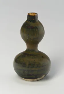Double Prints: Small Double-Gourd Bottle, Yuan dynasty (1271-1368). Creator: Unknown