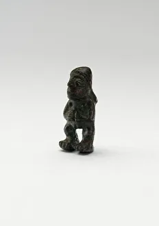 Inca Prints: Small Female Figure, Possibly a Finial for Pin or Blade