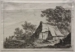 Anthonie Waterloo Dutch Collection: The small Hamlet. Creator: Anthonie Waterloo (Dutch, 1609 / 10-1690)