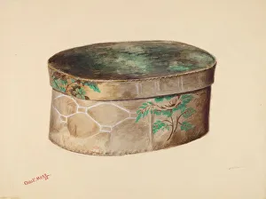 Charles Moss Prints: Small Hat Box, 1938. Creator: Charles Moss