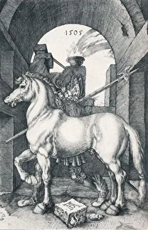 Pike Prints: The Small Horse, 1505 (1906). Artist: Albrecht Durer