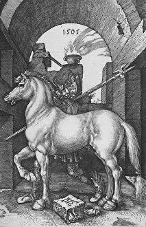 The Small Horse, 1505, (1906). Artist: Albrecht Durer