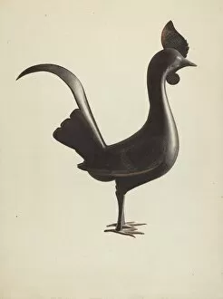 Small Iron Cock, c. 1940. Creator: Unknown