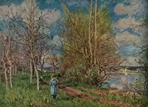 Arthur Sisley Gallery: The Small Meadows in Spring, c1880-1. Artist: Alfred Sisley