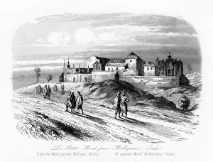 The small mount near Meliapur, India, c1840. Artist: N Remond