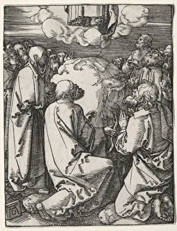 The Small Passion: The Ascension, 1509-1511. Creator: Albrecht Dürer (German The Small Passion: The Ascension, 1509-1511. Creator: Albrecht Dürer (German
