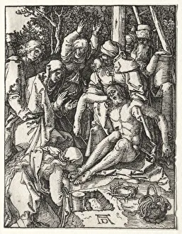 The Small Passion: Lamentation, c. 1509-1510. Creator: Albrecht Dürer (German The Small Passion: Lamentation, c. 1509-1510. Creator: Albrecht Dürer (German