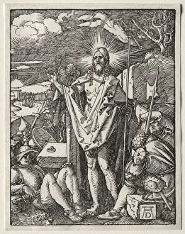 The Small Passion: The Resurrection, 1509-1511. Creator: Albrecht Dürer (German The Small Passion: The Resurrection, 1509-1511. Creator: Albrecht Dürer (German
