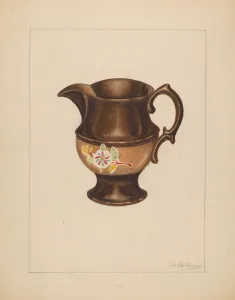 Small Pitcher, c. 1937. Creator: Thomas Holloway