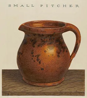 Small Pitcher, c. 1939. Creator: Guido Metelli