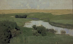 Isaak Ilyich 1860 1900 Gallery: Small River Istra, 1885-1886. Artist: Levitan, Isaak Ilyich (1860-1900)