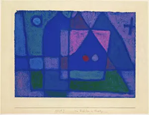 Pastel Prints: A small room in Venice, 1933. Creator: Paul Klee