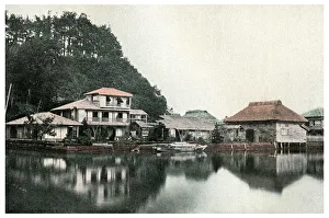 Small summer hotel, Kanazawa, Japan, 1904