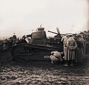 Small tank, c1914-c1918