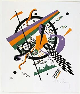 Images Dated 26th April 2019: Small Worlds IV, 1922. Artist: Kandinsky, Wassily Vasilyevich (1866-1944)